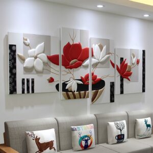 3D lucrative painting for wall decoration